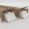 Ekena Millwork 48H x 1/2T Adjustable PVC Slat Wall Panel Kit w/ 1W Slats, Unfinished contains 42 Slats SWP84X48X0500UN - alternate 4